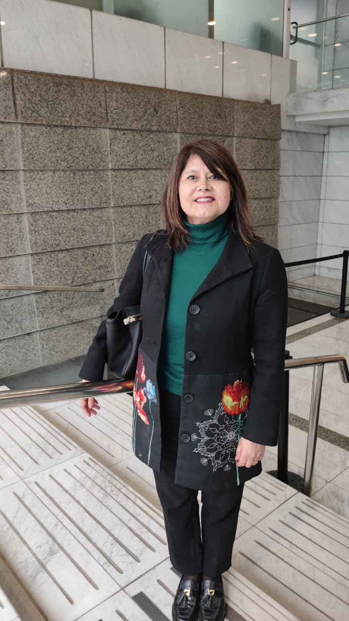 Evelyn Pérez, directora de la Escuela Pablo Neruda de Valparaíso